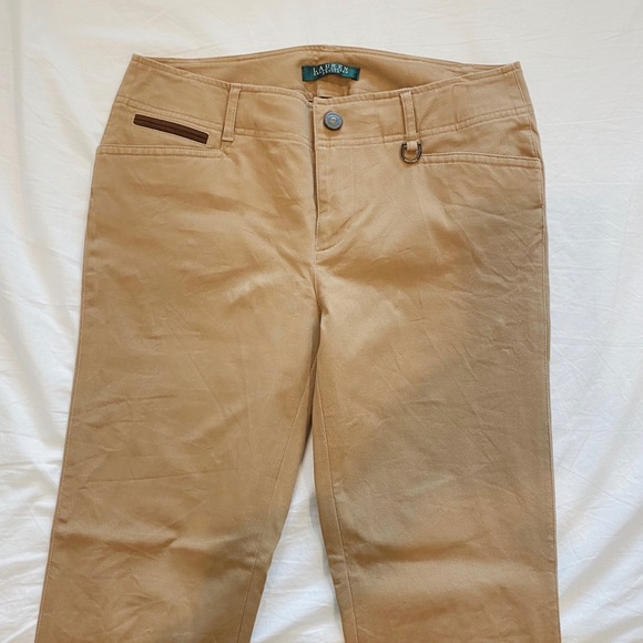 Ralph Lauren Petite Tan Dress Pants - Picture 3 of 3
